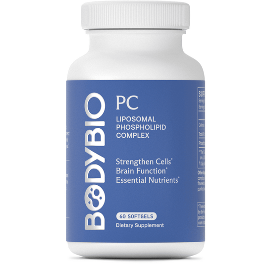 BodyBio PC (60 caps) - Wholistic Nutrition - Wellness Supplements - BodyBio