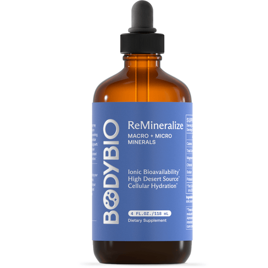 BodyBio ReMineralize Macro + Micro Minerals - Wholistic Nutrition - Minerals & Hydration - BodyBio
