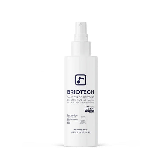 Briotech Sanitzer and Disinfectant 2 oz. - Wholistic Nutrition - Cleaning & Laundry - Briotech
