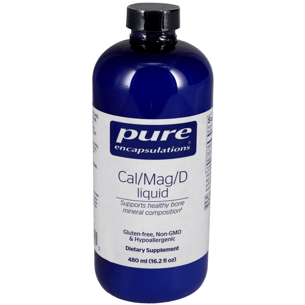 Cal/Mag/D Liquid 480 ml - Wholistic Nutrition-Default-Pure Encapsulations