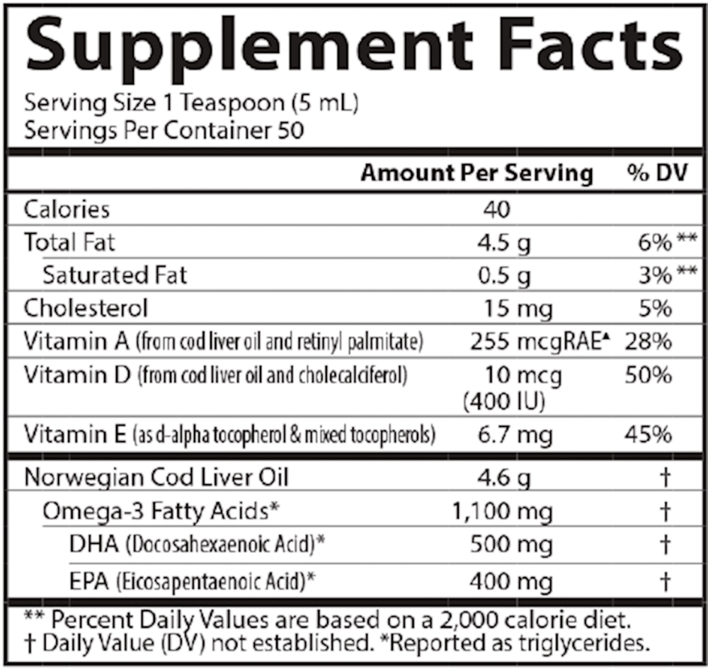 Carlson Cod Liver Oil 16.9 oz (Unflavored) - Wholistic Nutrition - Default - Carlson