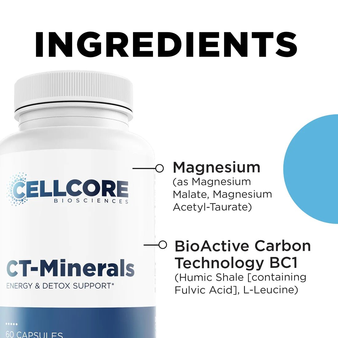 Cellcore CT - Minerals - 60 caps - Wholistic Nutrition - Cellcore - Cellcore