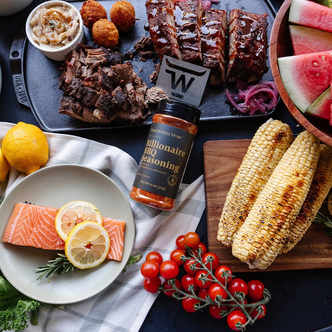 Clean Monday Meals - Billionare BBQ - Wholistic Nutrition-Wholistic Home-Clean Monday Meals