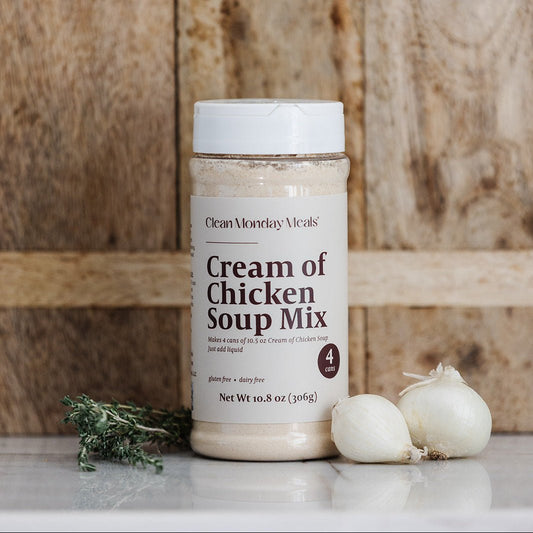 Clean Monday Meals - Cream of Chicken Soup Mix - Wholistic Nutrition-Wholistic Home-Clean Monday Meals