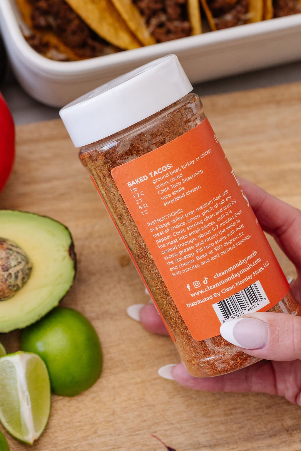 Clean Monday Meals - Mild Taco - Wholistic Nutrition-Wholistic Home-Clean Monday Meals