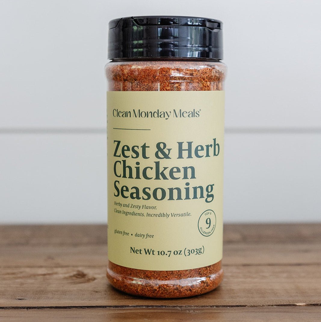 Clean Monday Meals - Zest and Herb Chicken - Wholistic Nutrition-Wholistic Home-Clean Monday Meals