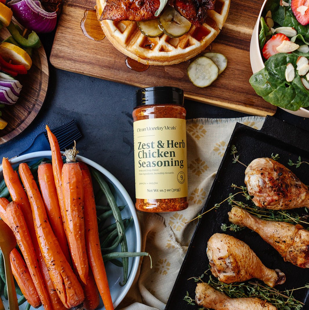 Clean Monday Meals - Zest and Herb Chicken - Wholistic Nutrition-Wholistic Home-Clean Monday Meals