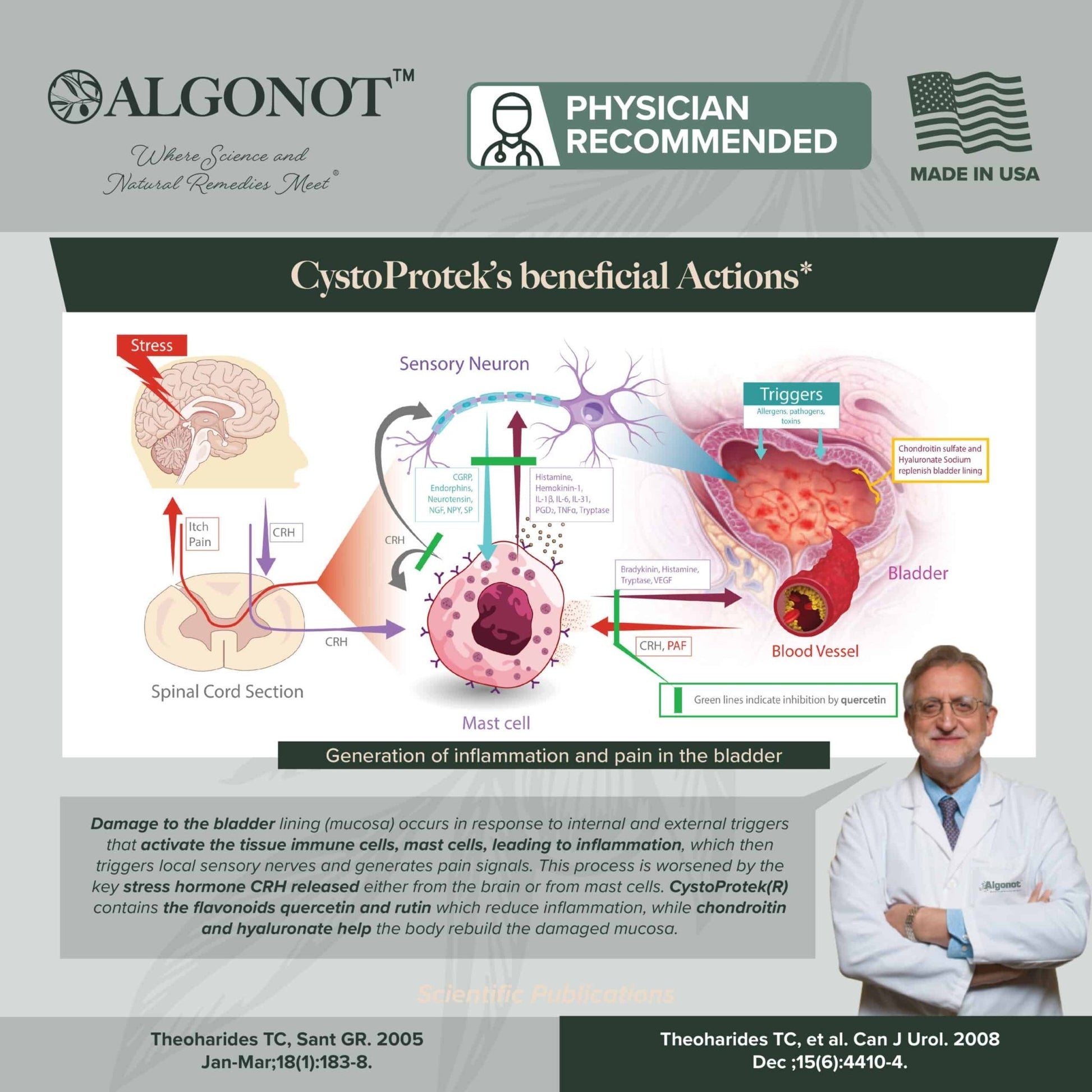 CystoProtek - Wholistic Nutrition - Wellness Supplements - Algonot