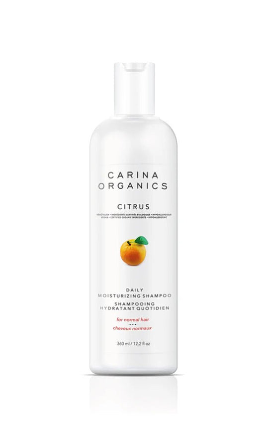 Daily Moisturizing Shampoo - 12 oz. - Wholistic Nutrition - Hair, Skin & Body Care - Carina Organics