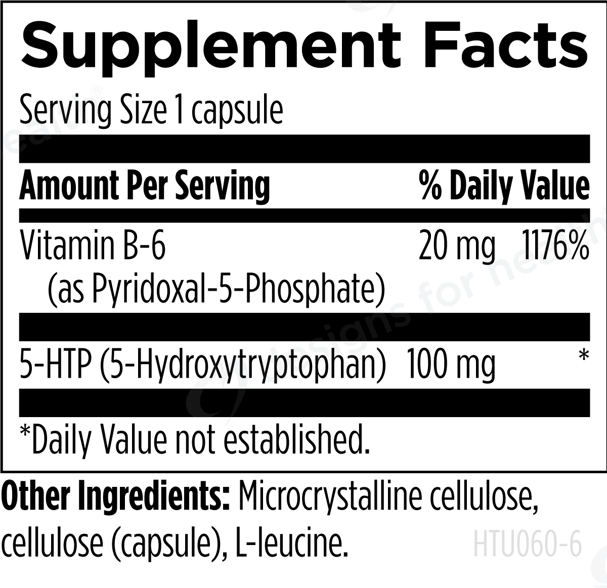 Designs for Health 5 - HTP Supreme - Wholistic Nutrition - Default - Designs for Health