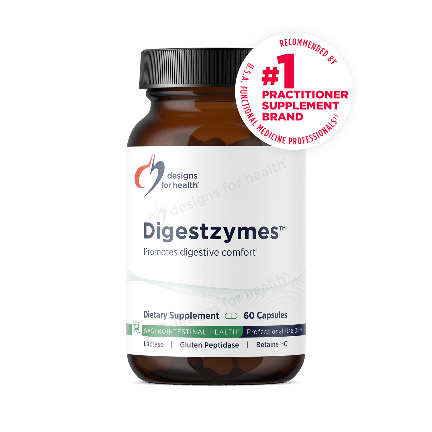 Designs for Health Digestzymes - 60 caps - Wholistic Nutrition - Designs for Health