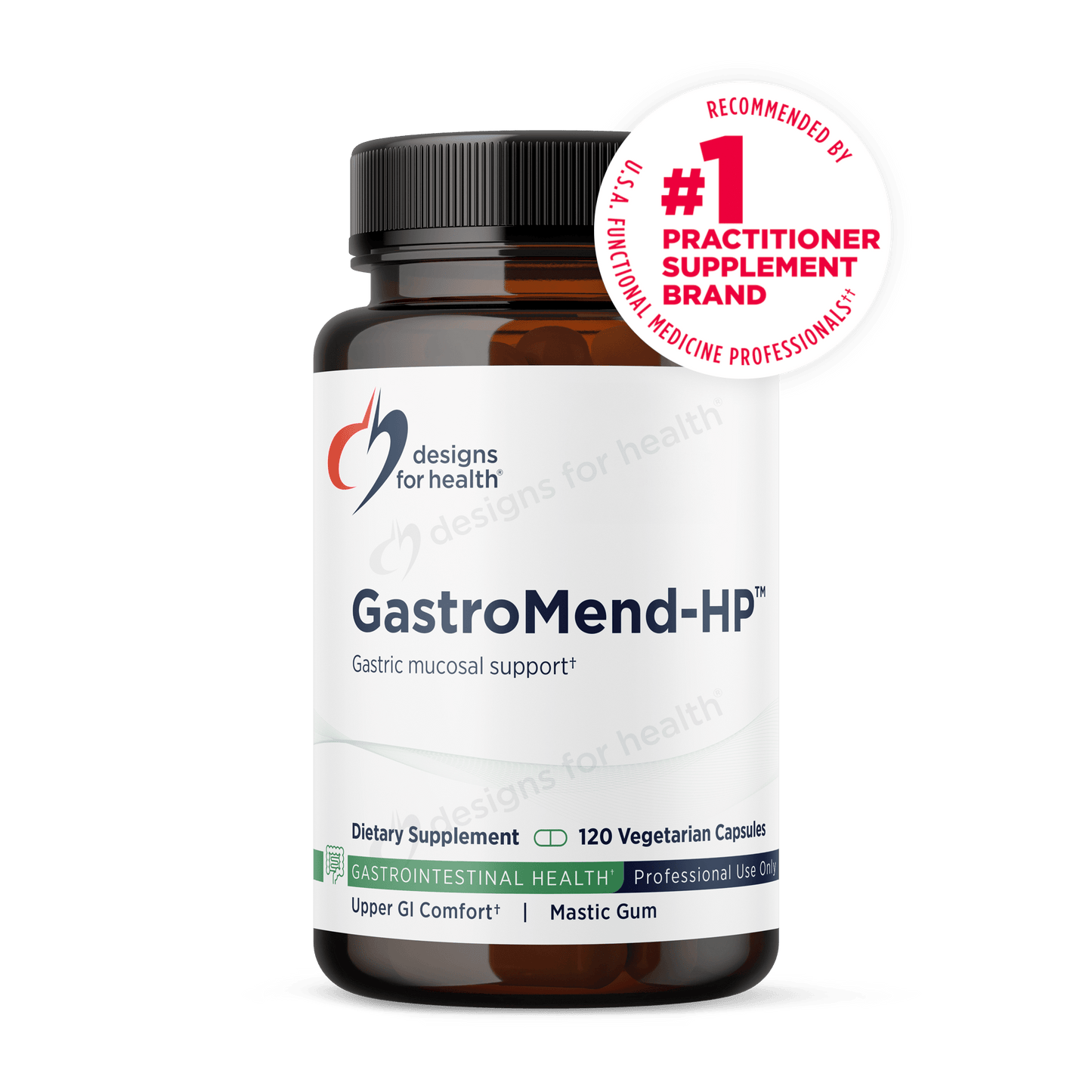 Designs for Health GastroMend - HP 120 caps - Wholistic Nutrition - Default - Designs for Health
