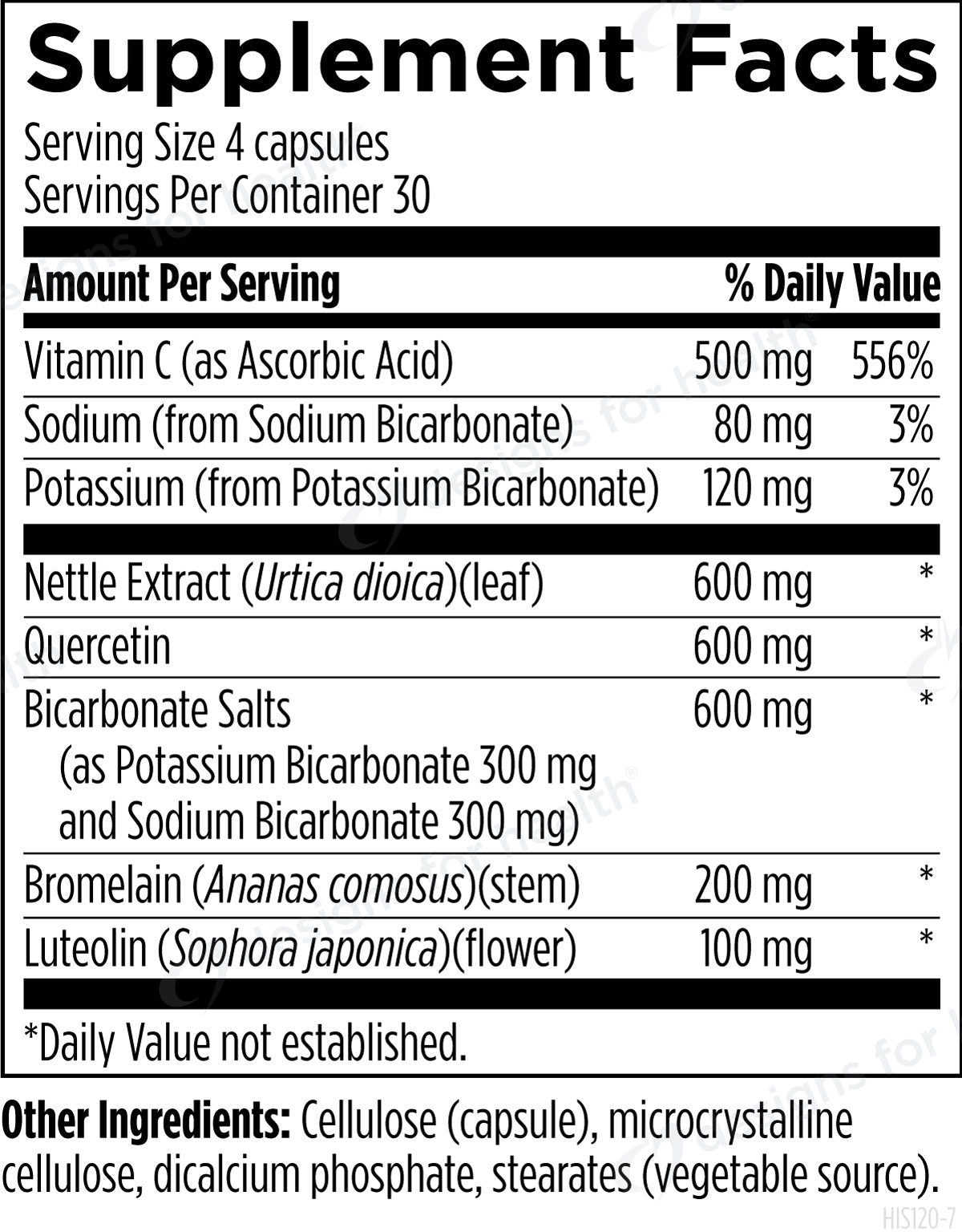 Designs for Health HistaEze - 120 caps - Wholistic Nutrition - Default - Designs for Health