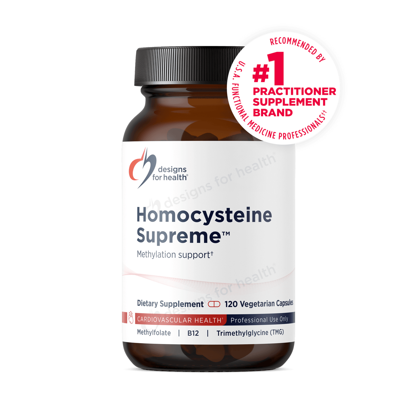 Designs for Health Homocysteine Supreme - 120 caps - Wholistic Nutrition - Default - Designs for Health