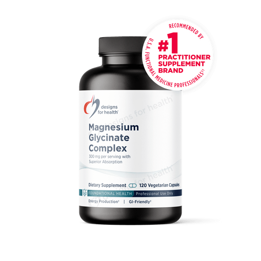 Designs for Health Magnesium Glycinate Complex - 120 cap - Wholistic Nutrition - Default - Designs for Health
