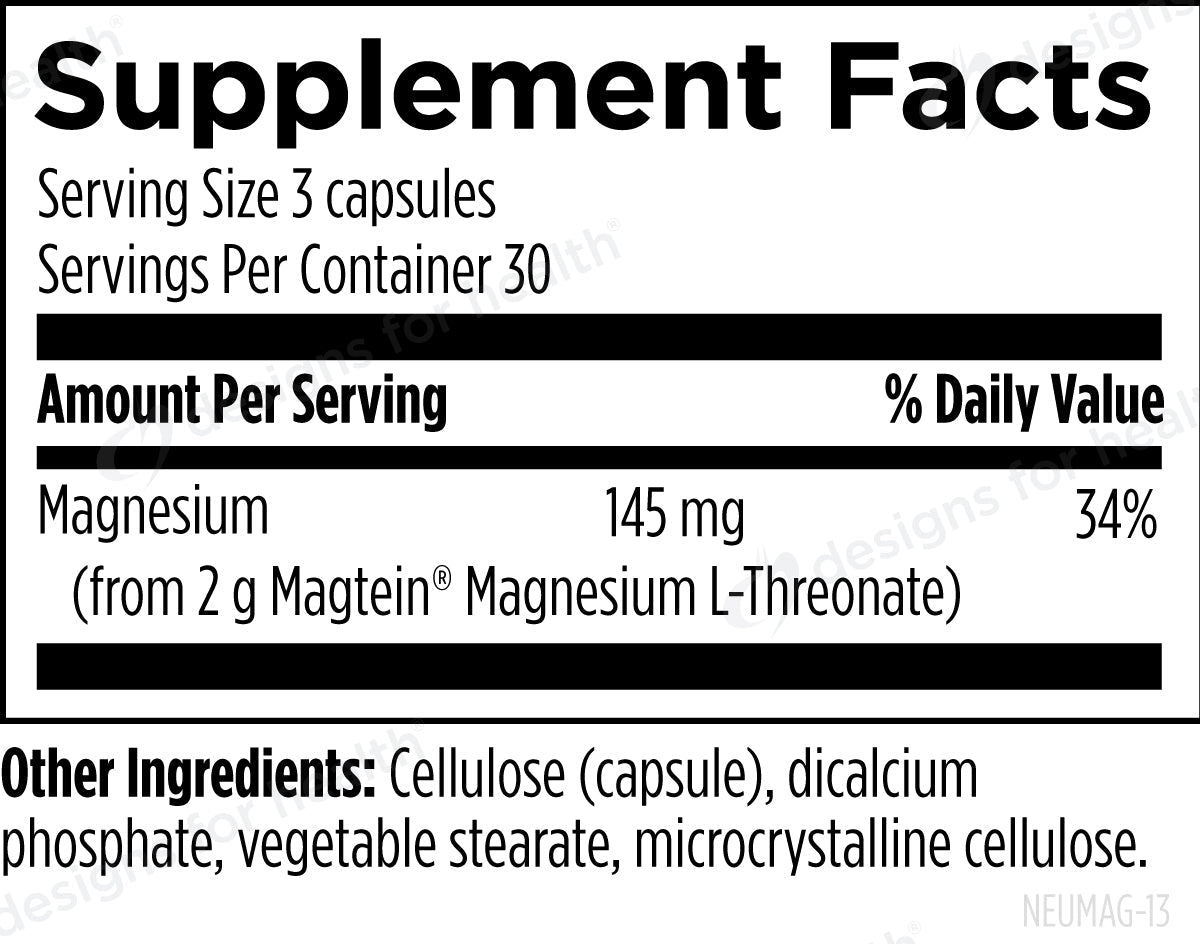 Designs for Health NeuroMag - 90 caps - Wholistic Nutrition - Default - Designs for Health
