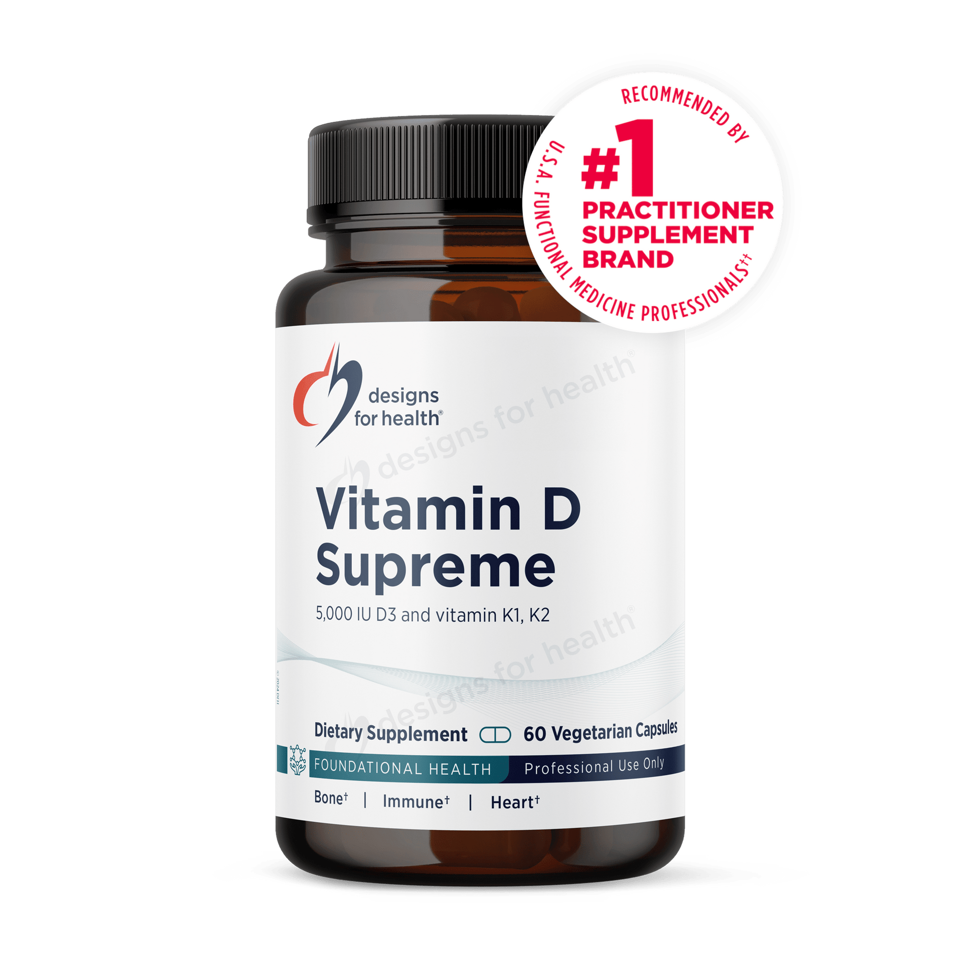 Designs for Health Vitamin D Supreme - 60 caps - Wholistic Nutrition - Default - Designs for Health