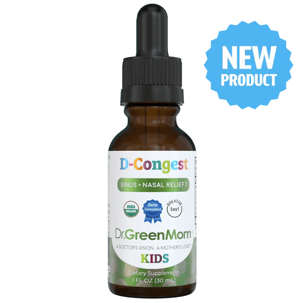 Dr. Green Life D - Congest™ Kids - Wholistic Nutrition - Wholistic Medicine Cabinet - Dr. Green Life/Mom