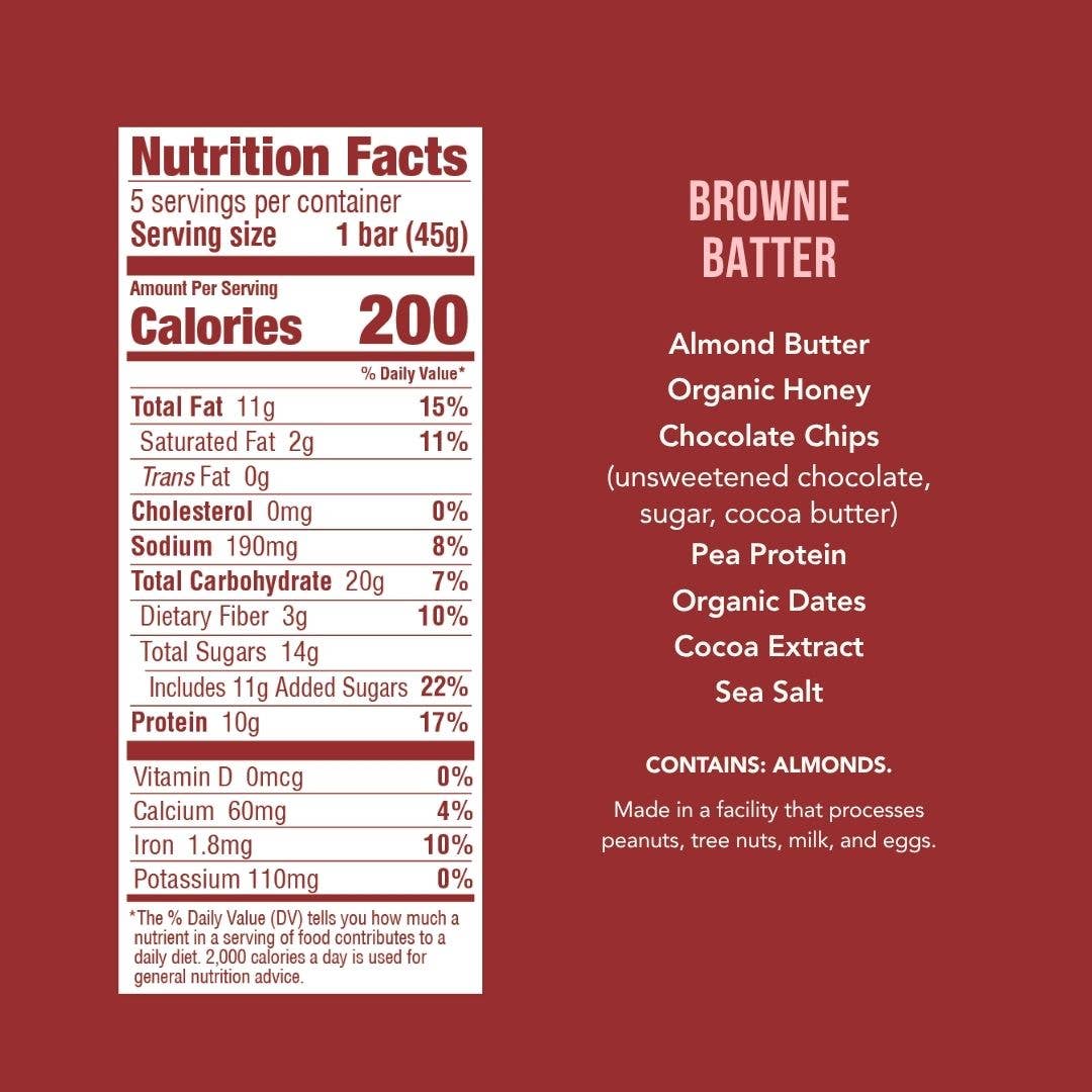 KiZE Brownie Batter - Individual bar