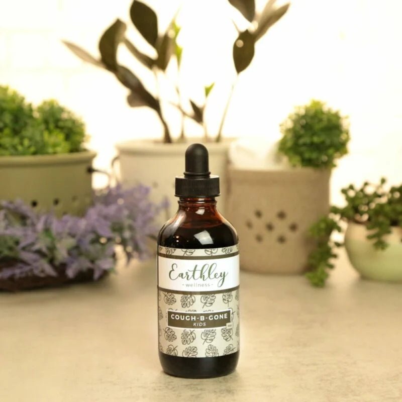 Earthley Cough - B - Gone 4 oz. - Wholistic Nutrition - Hair, Skin & Body Care - Earthley