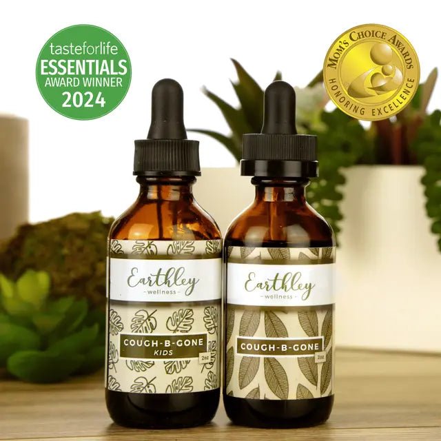 Earthley Cough - B - Gone Alcohol Free (Kid's) 4 oz. - Wholistic Nutrition - Wholistic Medicine Cabinet - Earthley