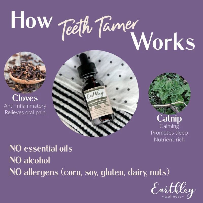 Earthley Teeth Tamer - Wholistic Nutrition - Wholistic Medicine Cabinet - Earthley