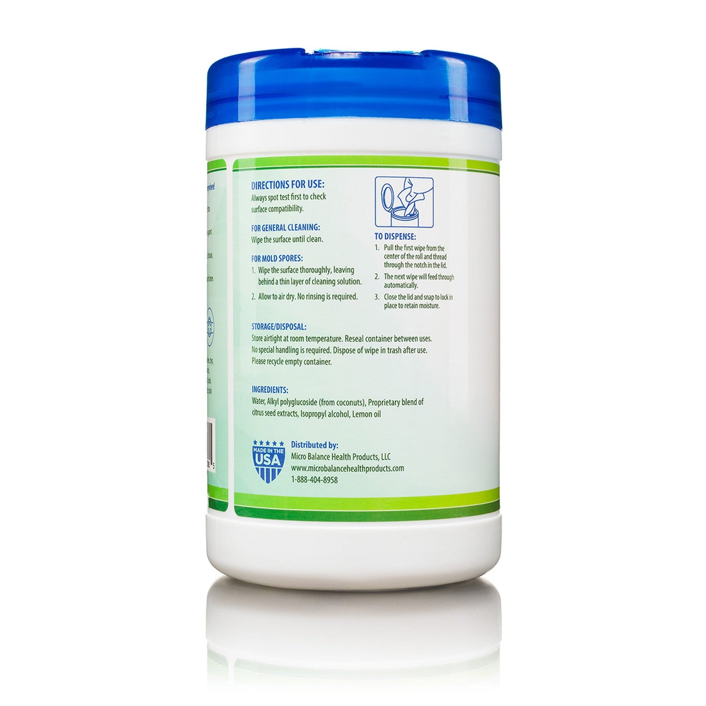EC3 Wipes - Wholistic Nutrition - Cleaning & Laundry - Micro Balance Health Products