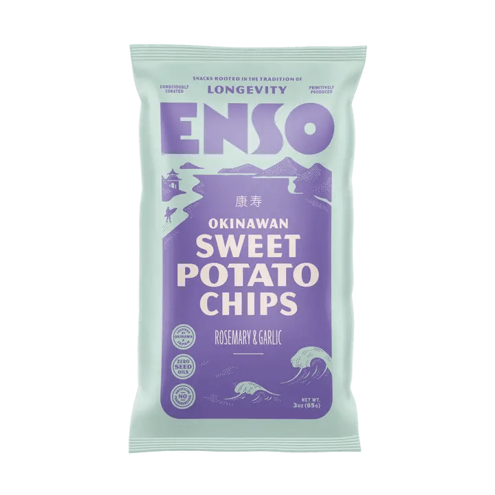 Enso Okinawan Sweet Potato Chips - 3 oz. - Wholistic Nutrition - Snacks - Enso