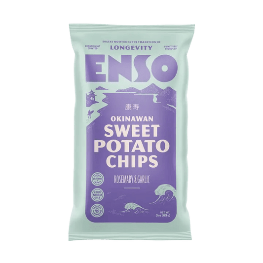 Enso Okinawan Sweet Potato Chips - 3 oz. - Wholistic Nutrition - Snacks - Enso