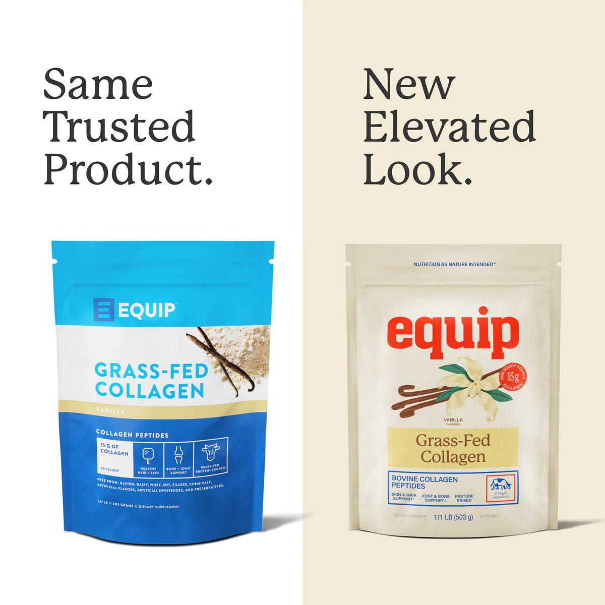 Equip Grass - Fed Collagen - Wholistic Nutrition - Protein Powder & Collagen - Equip