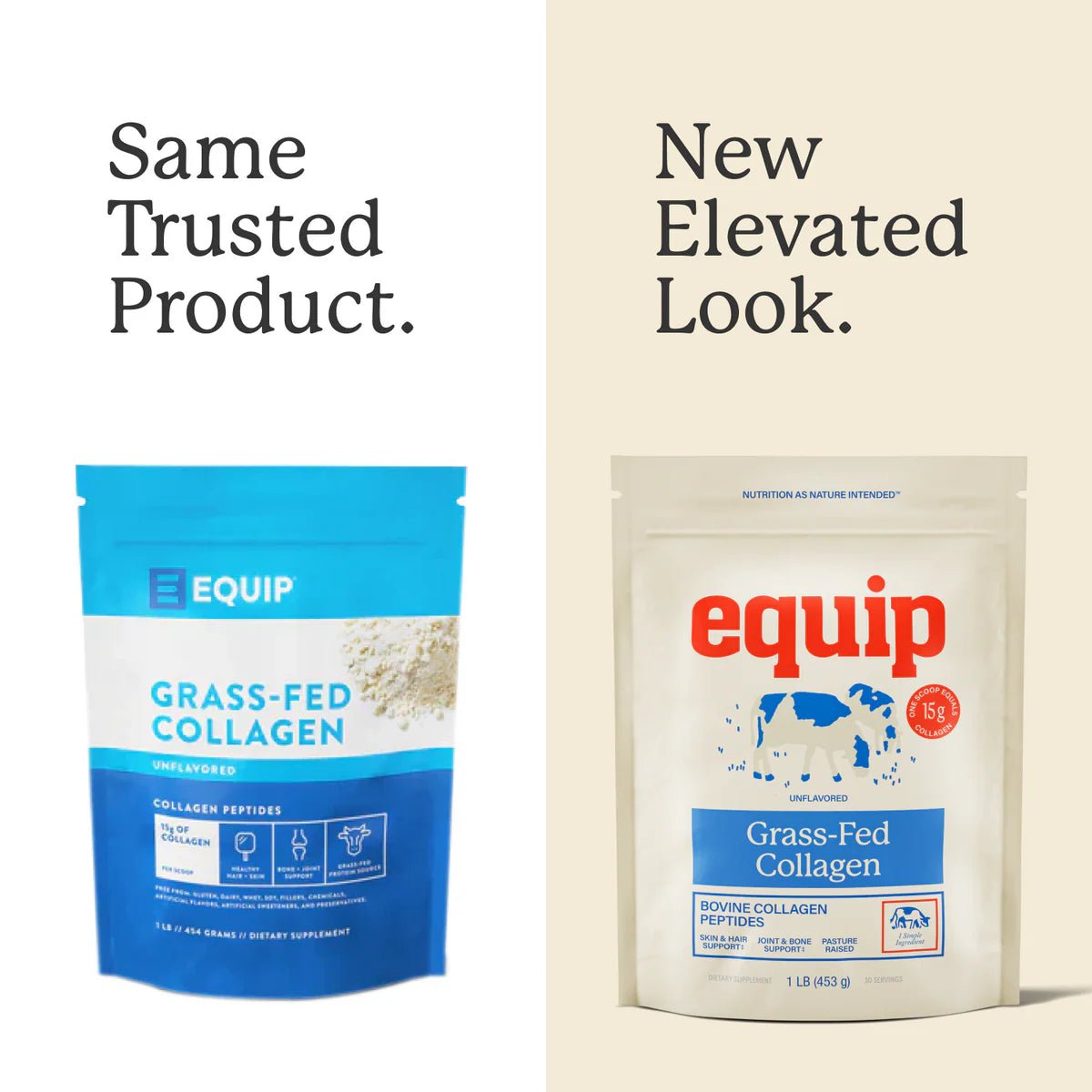 Equip Grass - Fed Collagen - Wholistic Nutrition - Protein Powder & Collagen - Equip