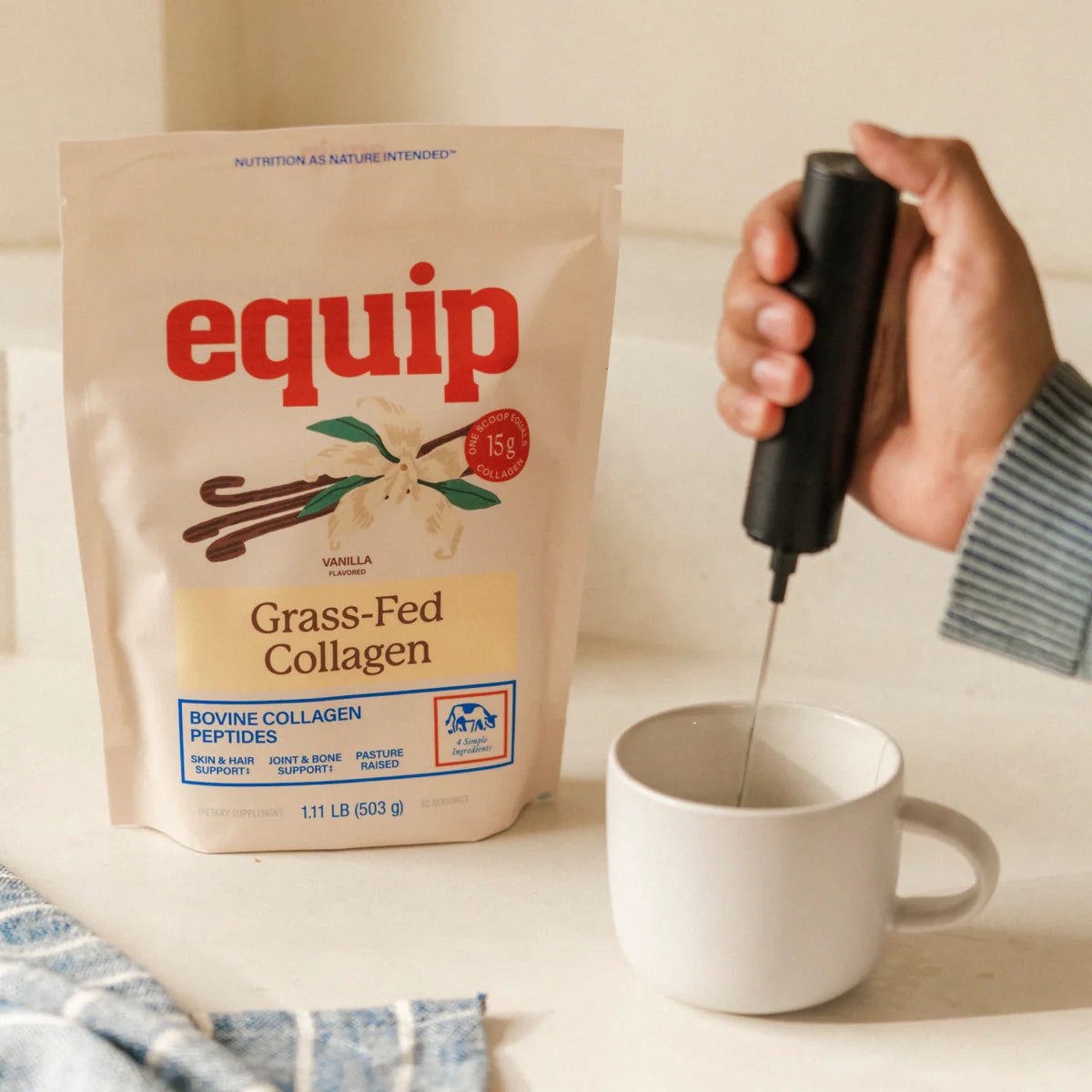 Equip Grass - Fed Collagen - Wholistic Nutrition - Protein Powder & Collagen - Equip