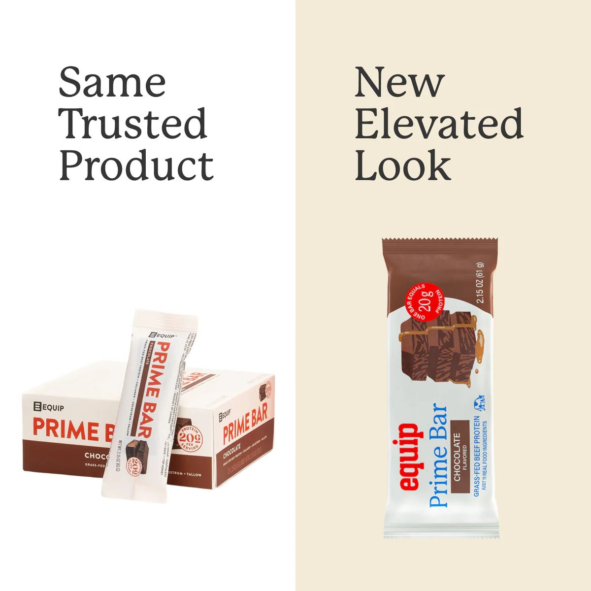 Equip Prime Bar - Individual - Wholistic Nutrition - Snacks - Equip