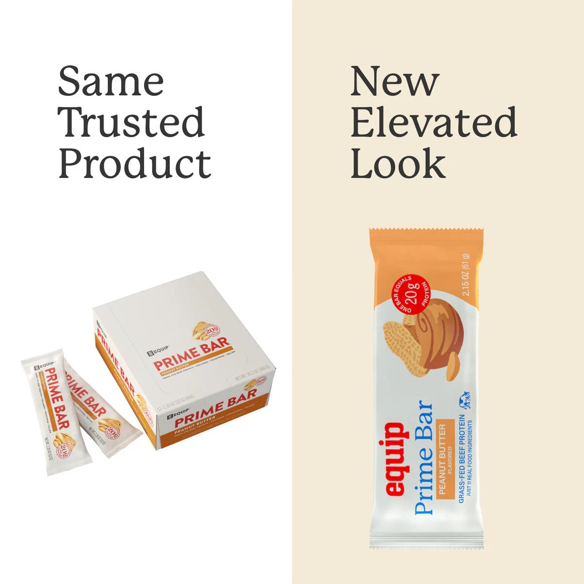 Equip Prime Bar - Individual - Wholistic Nutrition - Snacks - Equip