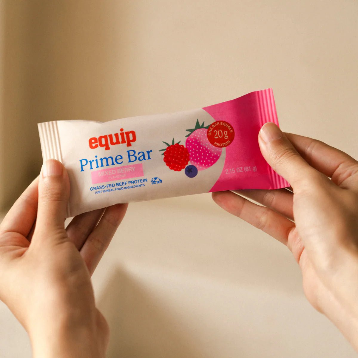 Equip Prime Bar - Individual - Wholistic Nutrition - Snacks - Equip