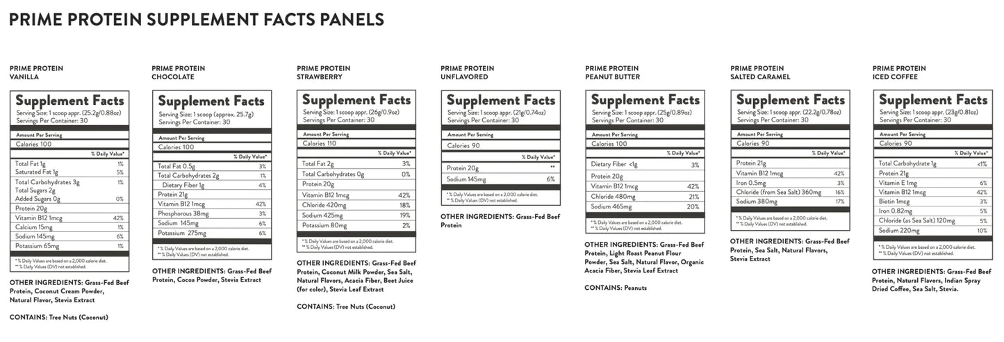 Equip Prime Protein - Original No Added Sugar (Sweetened with Stevia) - Wholistic Nutrition - Protein Powder & Collagen - Equip