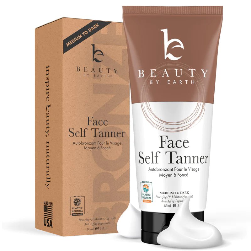 Face Self Tanner 3 oz. - Wholistic Nutrition - Hair, Skin & Body Care - Beauty by Earth