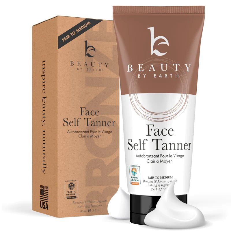Face Self Tanner 3 oz. - Wholistic Nutrition - Hair, Skin & Body Care - Beauty by Earth