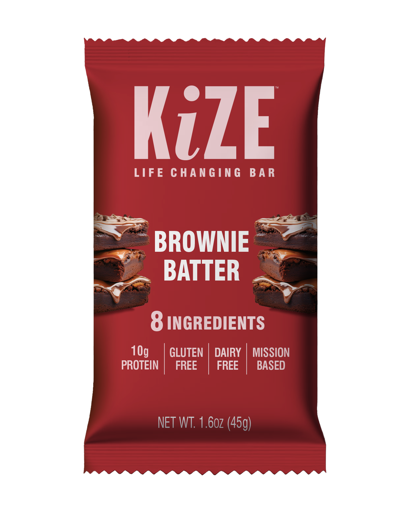 KiZE Brownie Batter - Individual bar
