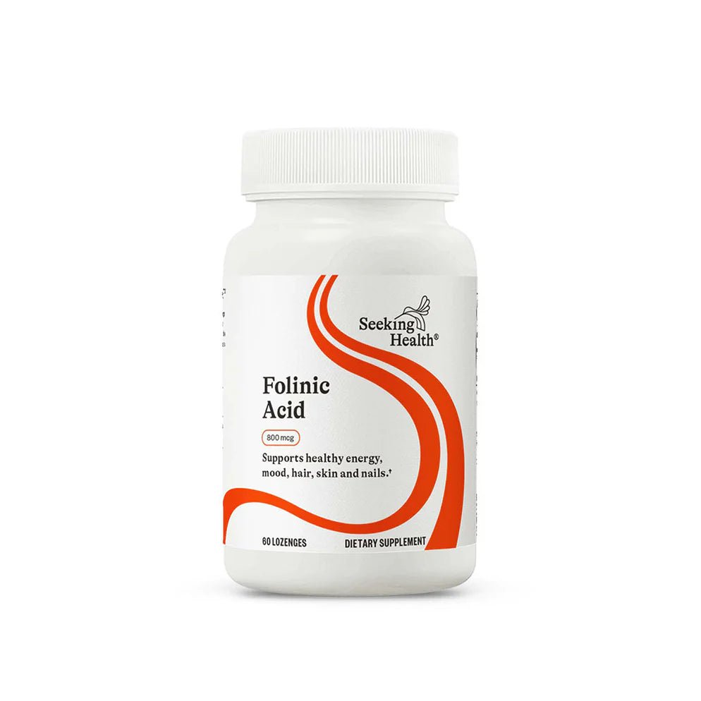 Folinic Acid Lozenge (Seeking Health) - Wholistic Nutrition - Wellness Supplements - Seeking Health