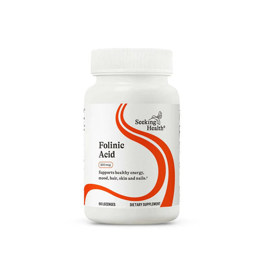 Folinic Acid Lozenge (Seeking Health) - Wholistic Nutrition - Wellness Supplements - Seeking Health