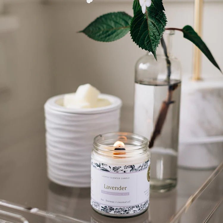 Fontana Candle Co. Essential Oil Beeswax Jar Candle - Wholistic Nutrition - Wholistic Home - Fontana Candle
