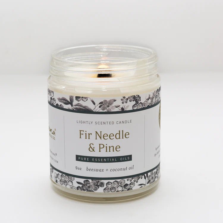 Fontana Candle Co. Essential Oil Beeswax Jar Candle - Wholistic Nutrition - Wholistic Home - Fontana Candle