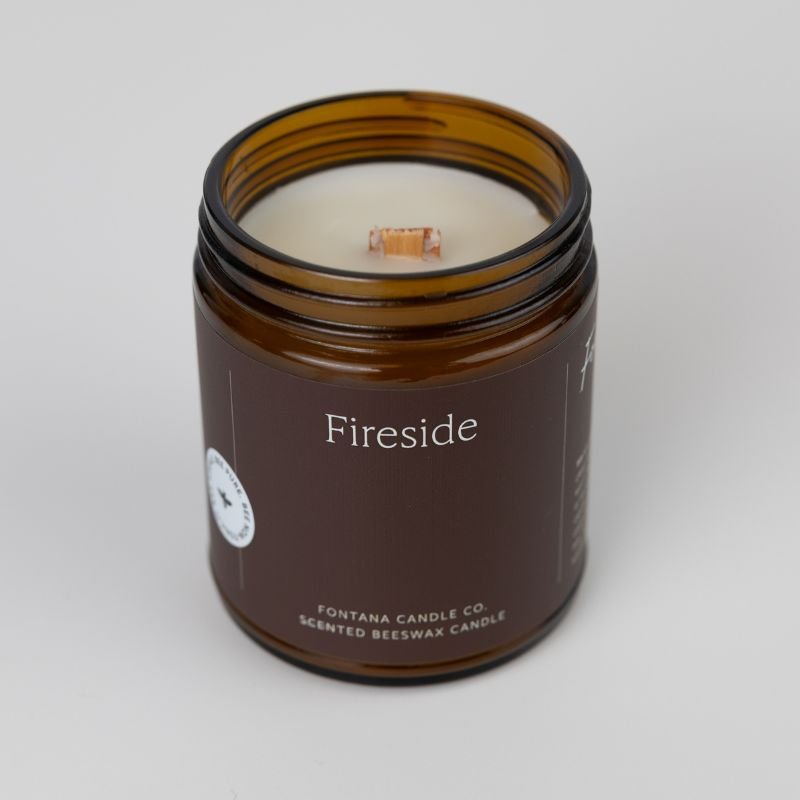 Fontana Candle Co. Essential Oil Beeswax Jar Candle - Wholistic Nutrition - Wholistic Home - Fontana Candle