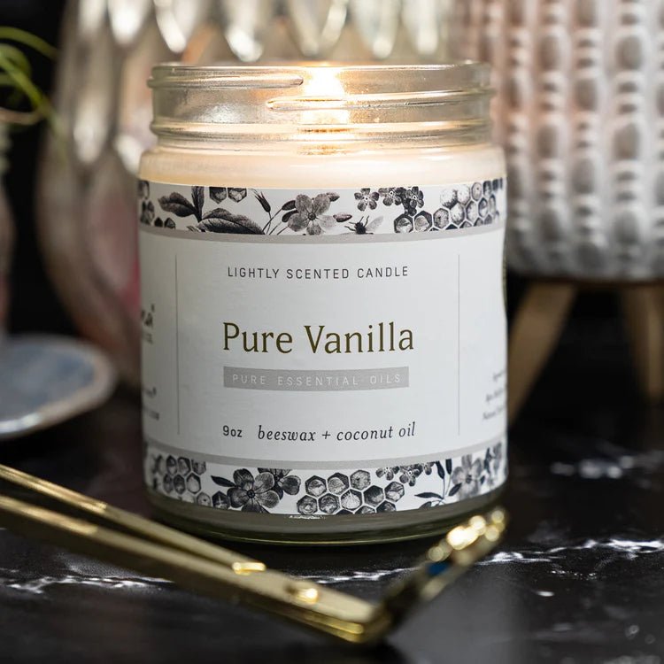 Fontana Candle Co. Essential Oil Beeswax Jar Candle - Wholistic Nutrition - Wholistic Home - Fontana Candle