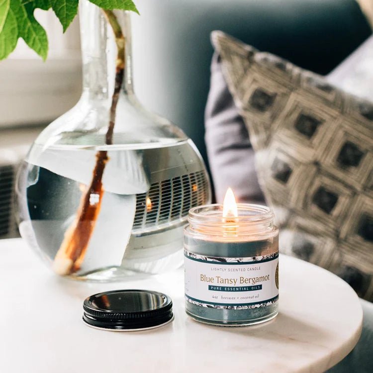 Fontana Candle Co. Essential Oil Beeswax Jar Candle - Wholistic Nutrition - Wholistic Home - Fontana Candle