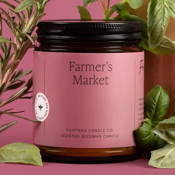 Fontana Candle Co. Essential Oil Beeswax Jar Candle - Wholistic Nutrition - Wholistic Home - Fontana Candle