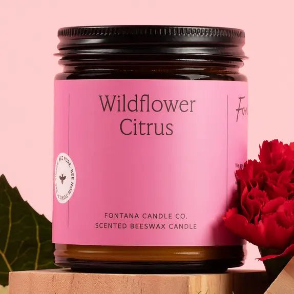 Fontana Candle Co. Essential Oil Beeswax Jar Candle - Wholistic Nutrition - Wholistic Home - Fontana Candle