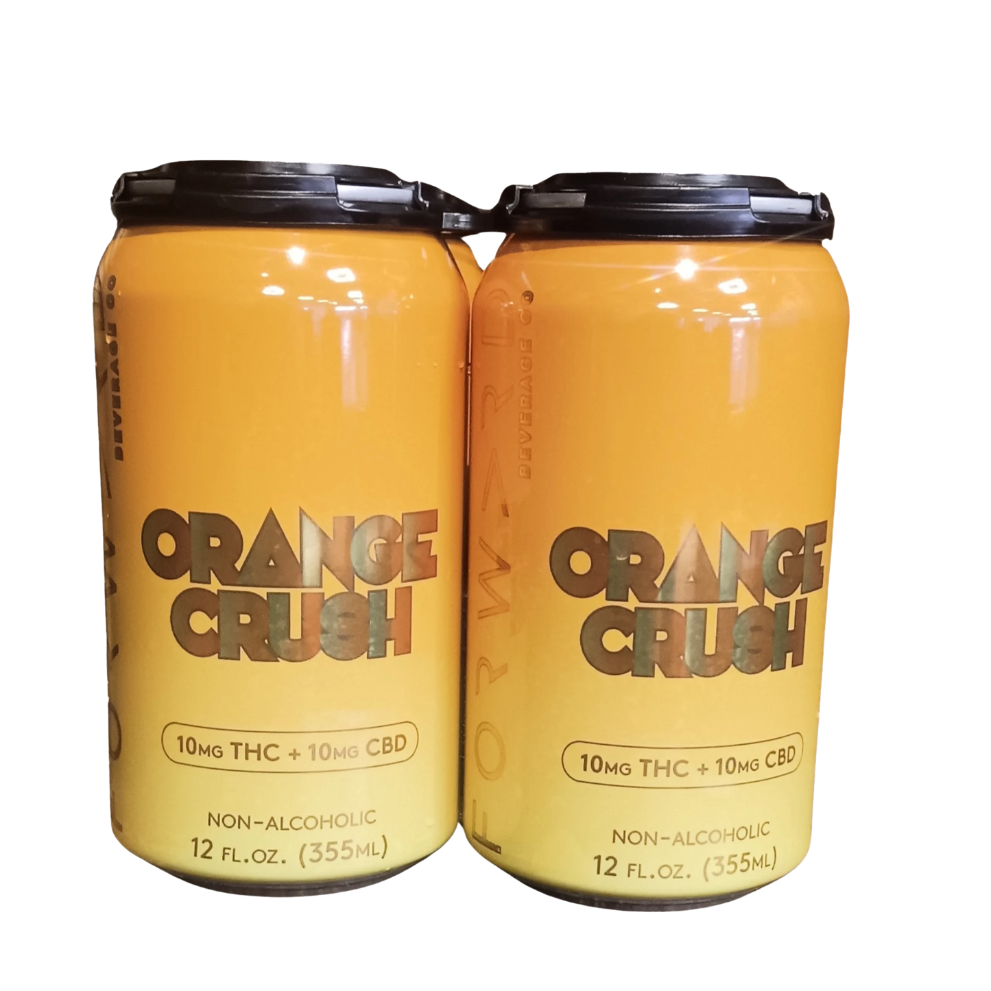 Forward Beverage 4-pack Orange Crush 20mg Social Seltzer - Wholistic Nutrition-Beverage-Forward Beverage