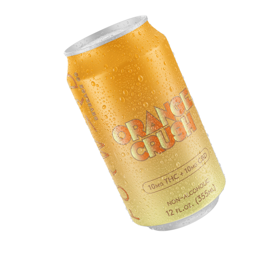 Forward Beverage 4-pack Orange Crush 20mg Social Seltzer - Wholistic Nutrition-Beverage-Forward Beverage